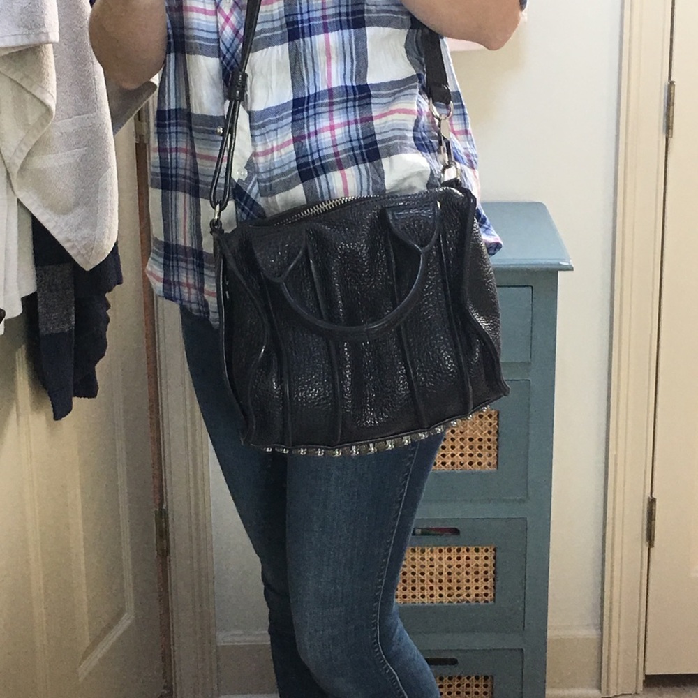 Alexander Wang Rockie leather satchel - Picture 7 of 8